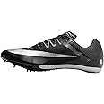 Nike Zoom Rival Track & Field Sprinting Spikes (FZ9663-001, Black/Black/Metallic Silver) Size 9