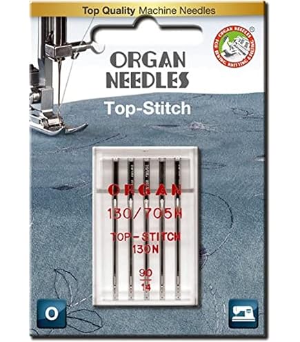 Amazon.com: Organ Needles 4964832910677 Topstitch Needles #80/12