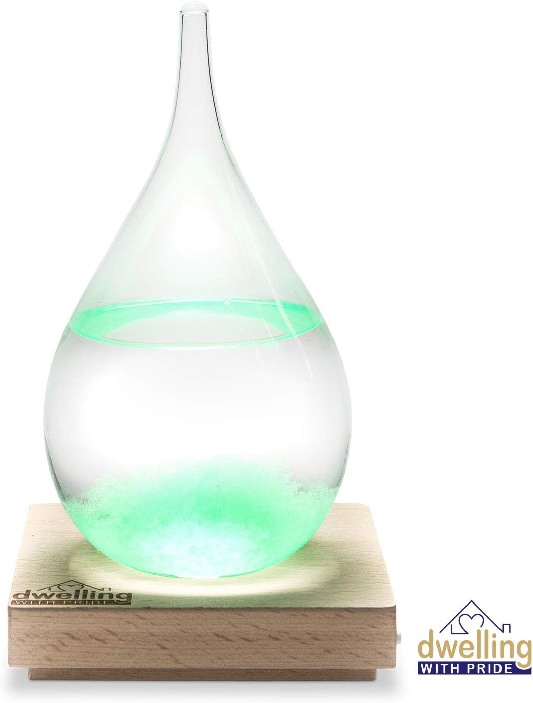 Best Weather Forecast Crystal Water Shape Bottle Home Decor