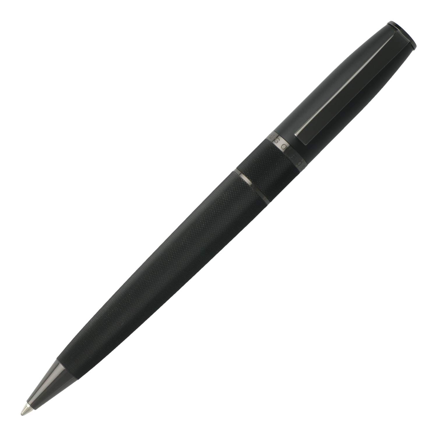 Hugo Boss HSW8044A "Illusion" Ballpoint Pen - Black