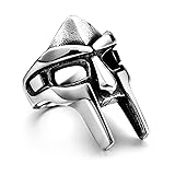 Yumikoo DOOM Mask Ring for Men Gladiator Style