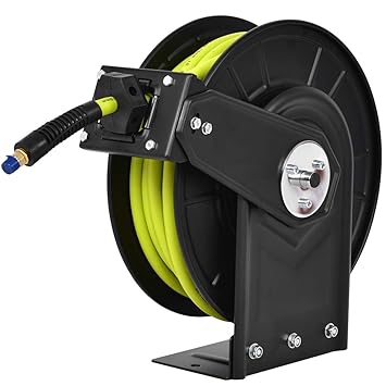 COSTWAY Carrete Manguera Automático Manguera de Aire ...