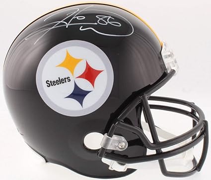 hines ward signed helmet