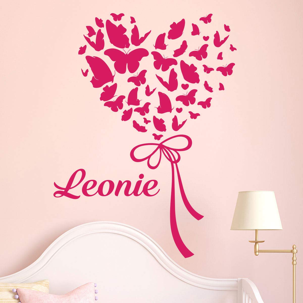 Ambiance Sticker Personalised Name Stickers, Adhesive vinyl, Model 9, 50x30cm + 40x30cm