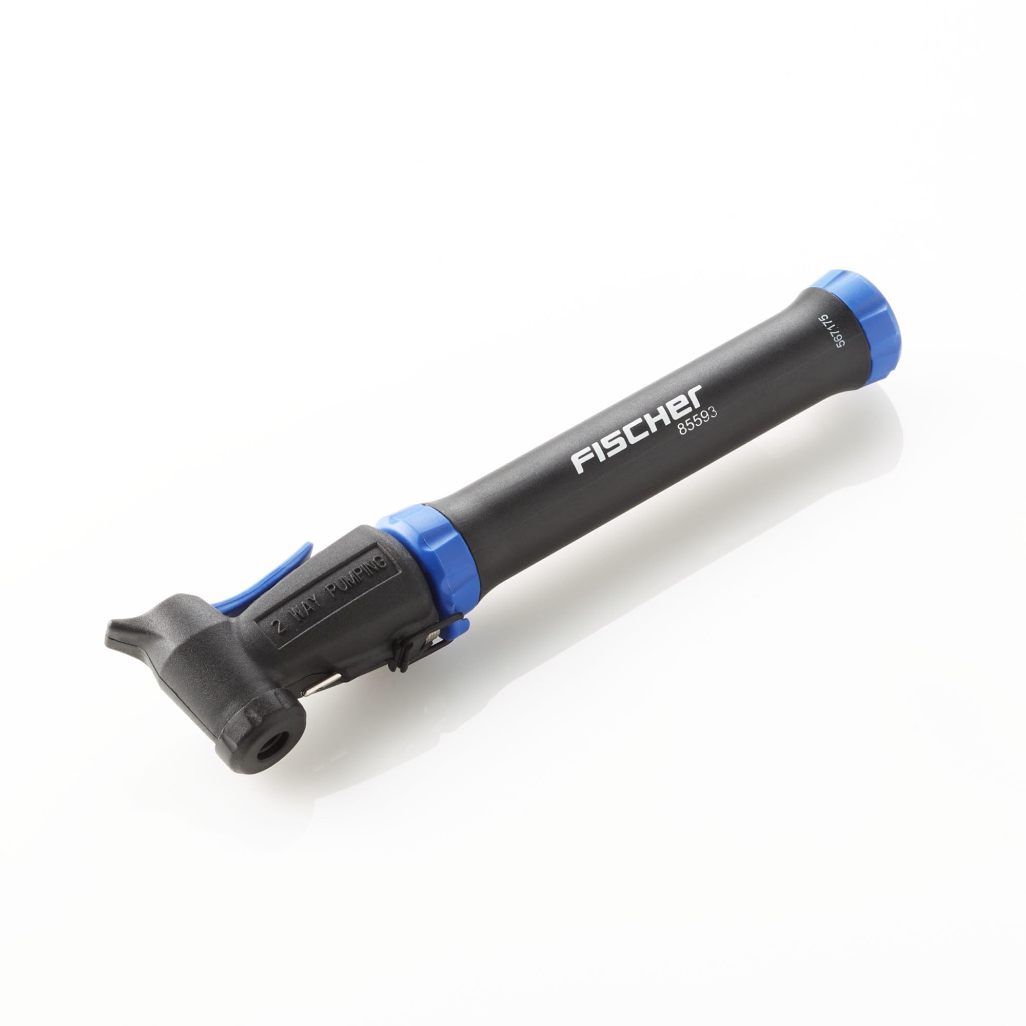 Fischer Mini-pumpe mit Doppelhubfunktion reversibel, schwarz, 85593 6