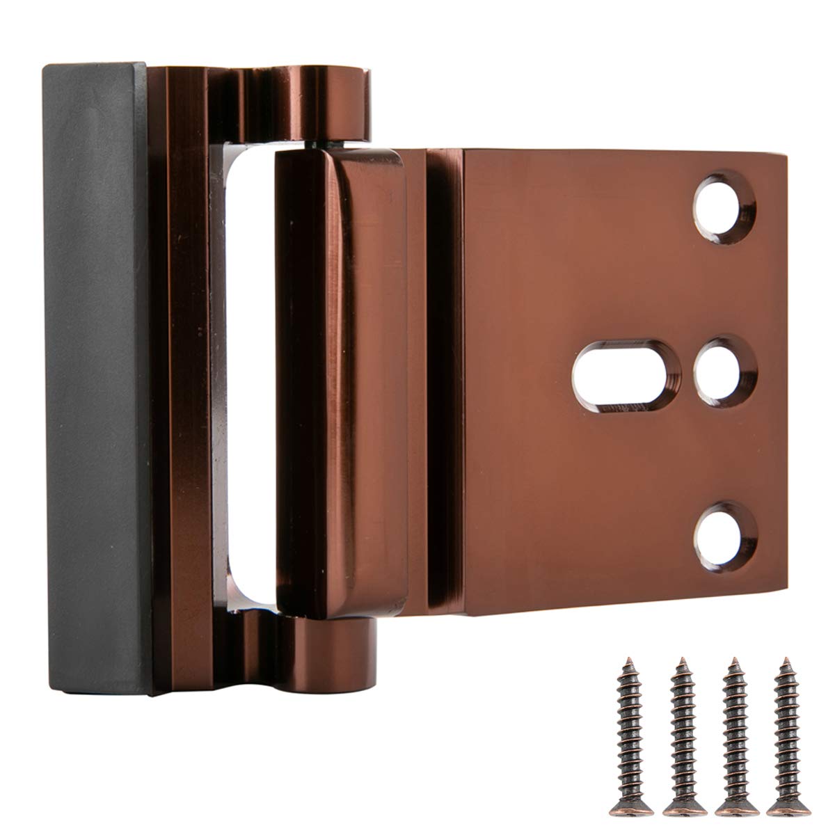 Oil Rubbed Bronze Basics Door Reinforcement Lock 1Pack Hardware Door