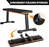 Panana Foldable Weight Bench Heavy Duty 450lbs Capacity Home Gym view 2