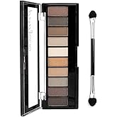 Palladio Eyeland Vibes, Escape to the Tropics, 10 Count Eyeshadow Palette, 5 Curated Palettes, Seductive Nudes to Vibrant Hues, Complimentary Shades, Day and Night Looks, Rich Pigment, Sandbar