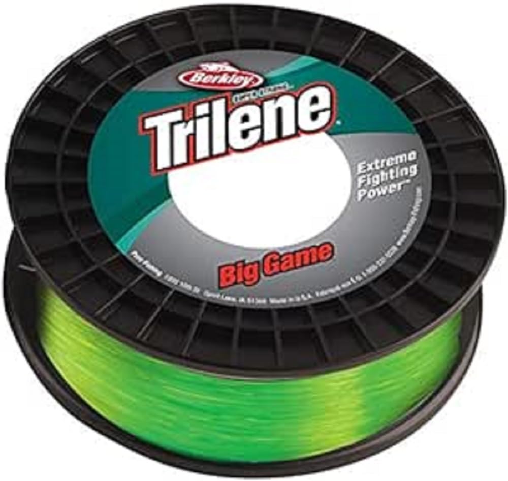 Berkley Trilene® Big Game™, Fishing Line, Monofilament, Allround Fishing,Unisex, Solar, 0.48mm | 15kg | 33lb | 600m