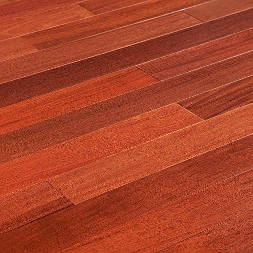 Save in Bulk - Full Pallet ( 48 Boxes - 1092 Sq ft.) Mazama Hardwood - Andes Collection - Natural - Santos Mahogany - Builders - 3 1/4"