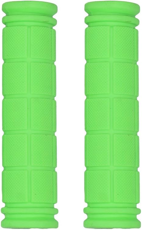 green handlebar grips