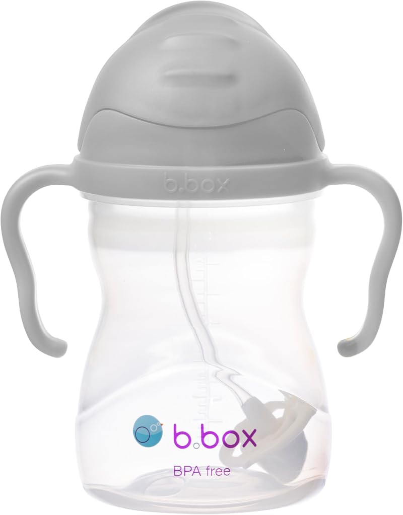 b.box Sippy Cup 240ml Drink from Any Angle Leakproof BPA Free 6m+