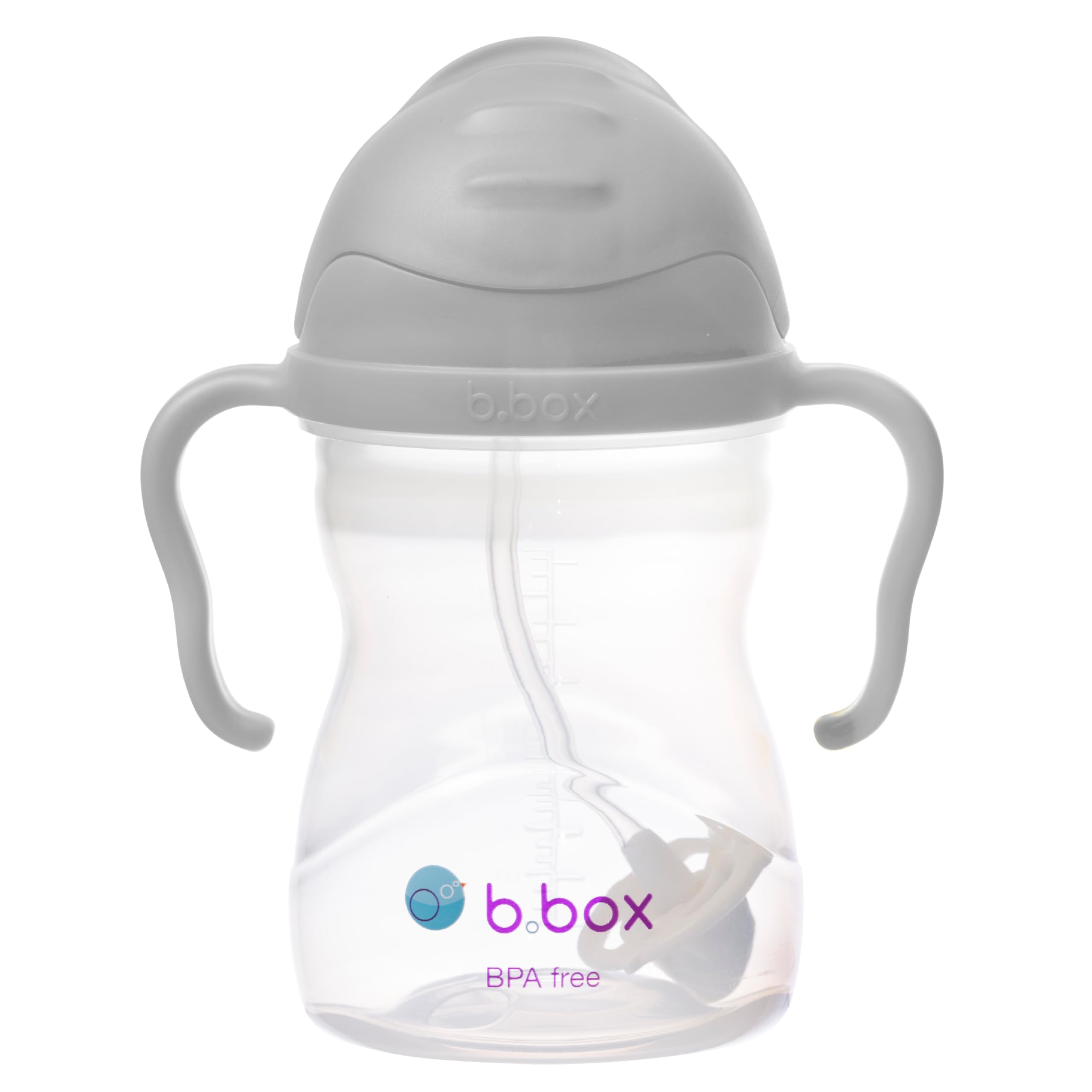 b.box Sippy Cup | Drink from any Angle | Fliptop, Weighted Straw, Leak Proof & Easy Grip | BPA Free, Dishwasher safe | From 6m+ | 240ml — image 1