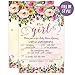 It's a Girl Baby Shower Invitations, Girl Baby Shower Invites, Floral Butterfly Whimsical, 20 Fill in Invitations and Envelopes