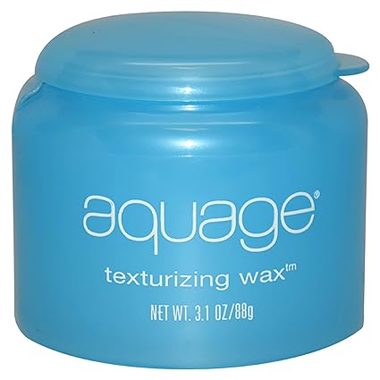 Amazon Com Aquage Texturizing Wax 3 1 Oz Creates Texture Definition Separation And Shine Tousled Texture With Brilliant Gloss Apply To Wet Hair For Shorter Styles Hair Styling Waxes Premium Beauty