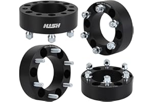 HISH 2" 6x5.5 Tacoma Wheel Spacers,6x139.7mm Wheel Spacer fit for Toyota Tundra 4Runner FJ Land Cruiser Sequoia, 50mm Forged Lug Centric Spacer 108mm Hub Bore with M12x1.5 Thread Pitch, Not Hubcentric