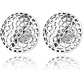 ARTISANJEWELS 925 Sterling Silver Earring, Oxidized Vintage Filigree Dangle Earrings for Women – Elegant Handmade Boho Earrings with French Hook