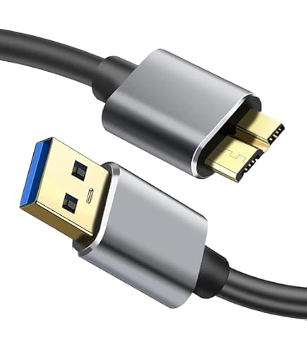 USB 2.0 Data Cable For WD My Book Hard Drive - Replacement Cord Lead