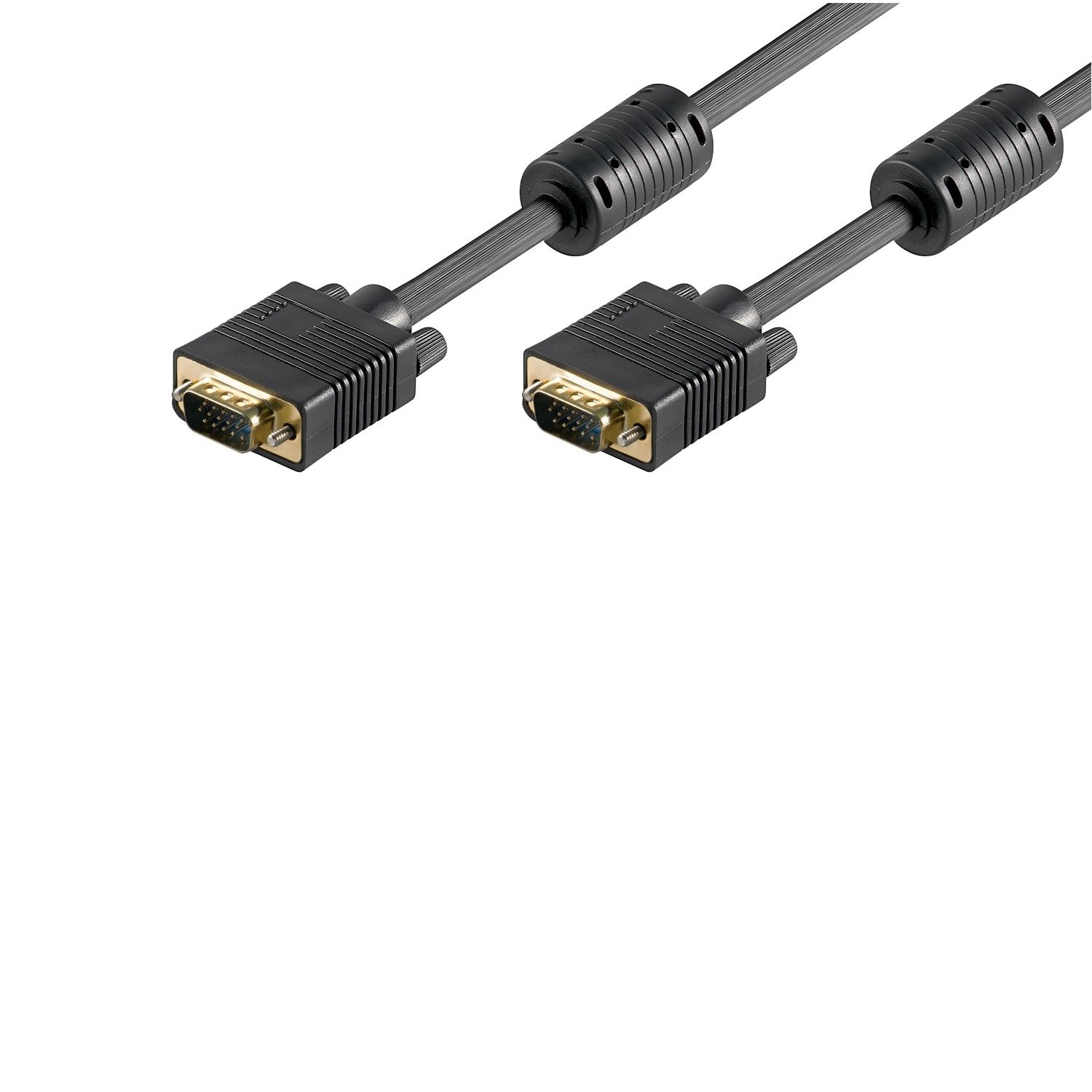 Ewent ew-110107 SVGA/VGA Cable, Black 1.8 metri black