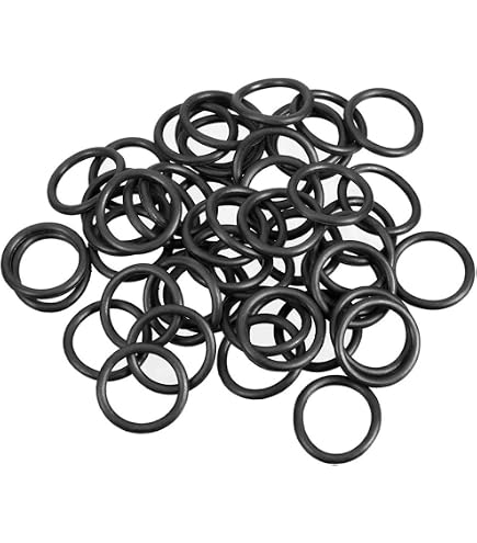 20 Joints Toriques (O-rings) En Silicone 20x16x2 Mm - Blanc, Pour étanchéité, Neufs Marque Uxcell