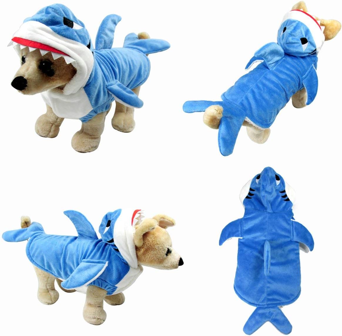 Yoption Puppy Dog Pet Halloween Costume Outwear Coat Apparel Hoodie