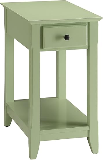 Amazon Com Acme Furniture Acme 82840 Bertie Side Table Light Green One Size Furniture Decor
