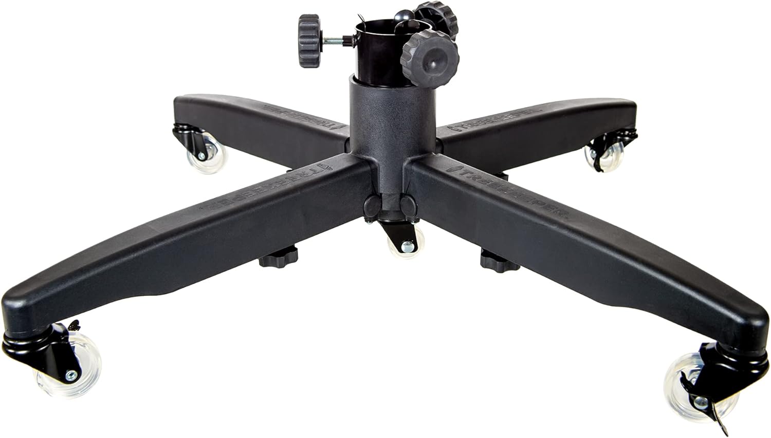 Tree Stands - [Universal Rolling Christmas Tree Stand] - Adjustable to Fit Fake Trees Up to 9 Feet Tall | Tree Keeper