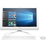 HP 21.5" Widescreen FHD IPS WLED-backlit All-in-One Desktop PC, Intel Pentium Quad-Core Processor up to 2.64GHz, 4GB DDR3L, 1TB HDD, DVDRW, Webcam, USB 3.0, WiFi, Bluetooth, HDMI, Windows 10