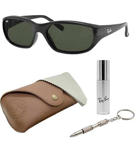 Amazon.com: Ray-Ban RB2016 Daddy-O 601/31 59MM Black/G-15 Green