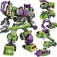 XAGVHIM Deformation Oversize Toy Robot Devastator TF Engineering Combiner 6 in 1 Action Figure Car Truck Model(Green Version)