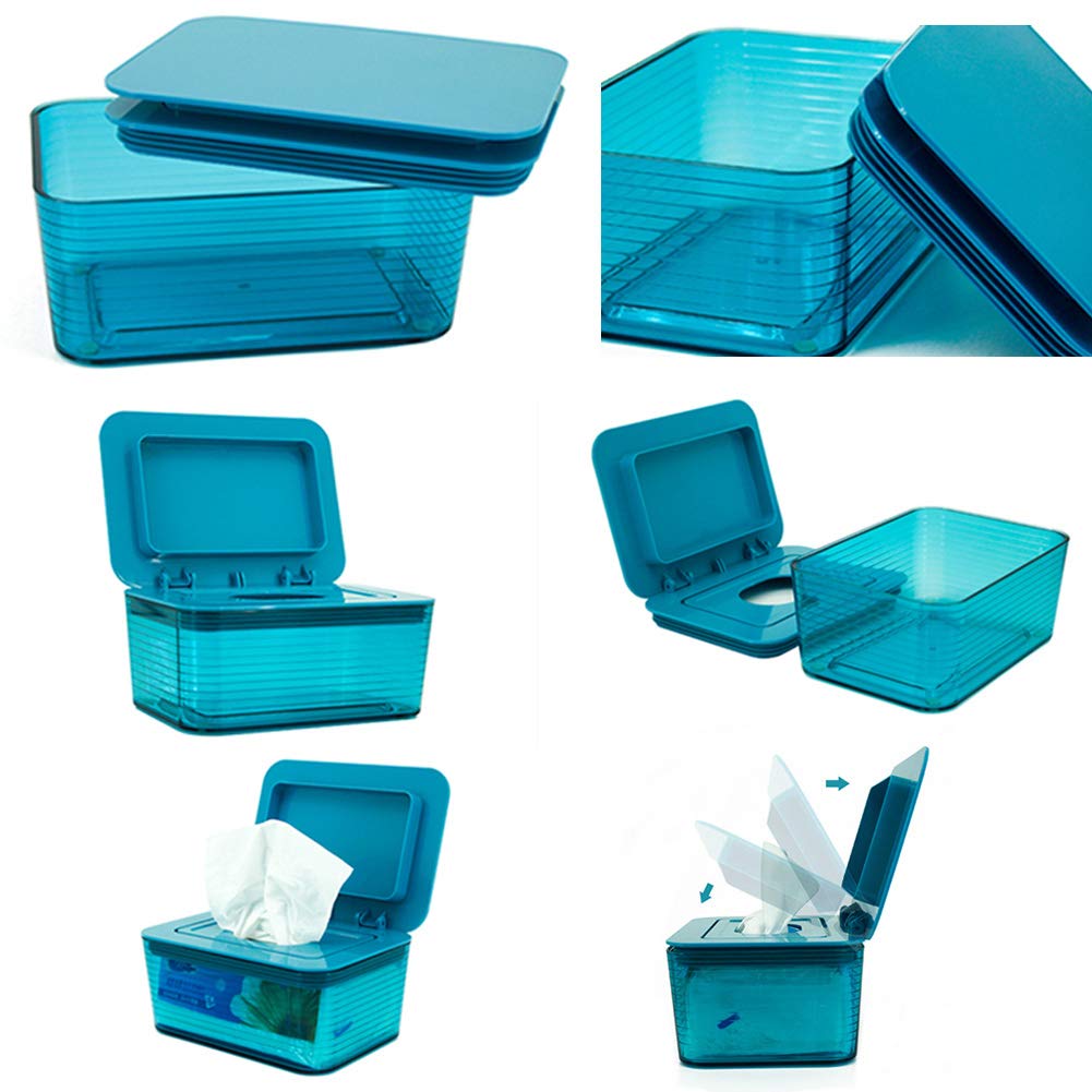 Loghot Plastic PS Baby Diaper Wipes Dispenser Reusable Wet Wipes