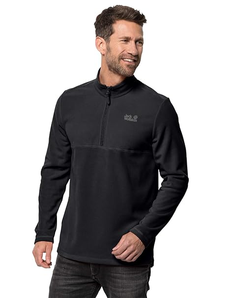jack wolfskin half zip fleece