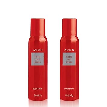 Avon Little Red Dress Body Spray (combo)