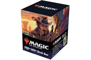 Ultra Pro - Outlaws of Thunder Junction 100+ Deck Box® Ft. Yuma for Magic: The Gathering, TCG collectible gaming accessory protective card deck holder