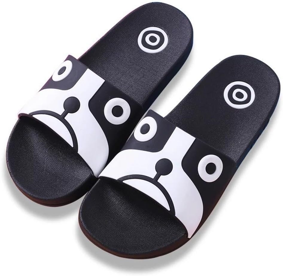 DKKK Women's Cute Animal Non-Slip Shower Sandals House Mule Soft Foams Sole Pool Slippers Bathroom Slide Water Shoes