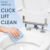 AQUALONA Luxury Oak Effect Toilet Seat Soft Close MDF Moulded Wood view 3