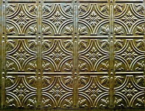 Backsplash Tiles - Decorative Thermoplastic Tile 18 X 24 Lattice (Oil Rubbed Bronze)