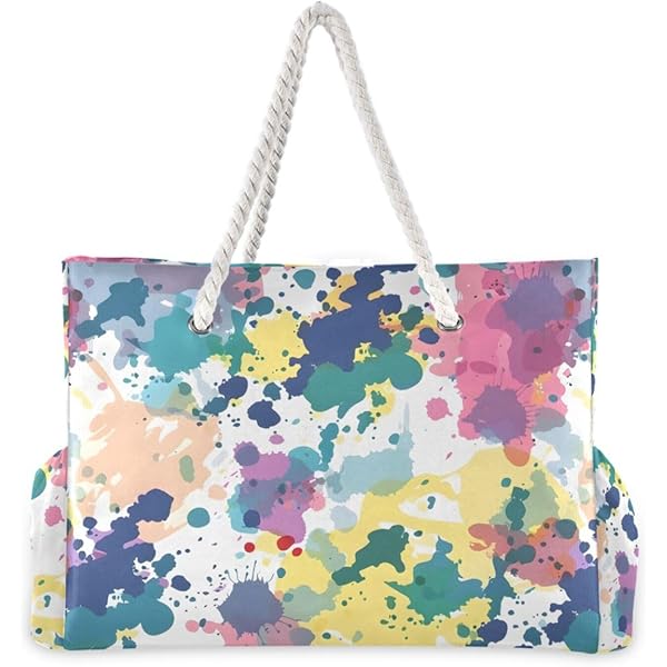 Amazon.com: Blue Leopard Print Tote Bag for Women Large