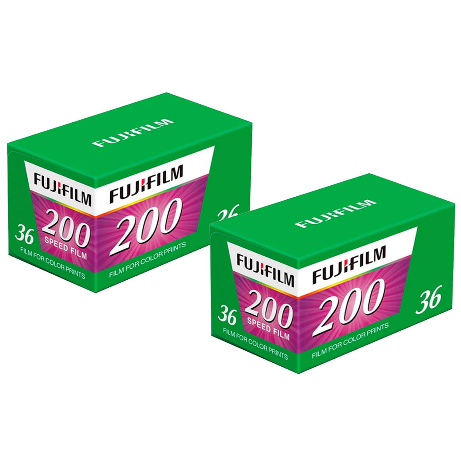 Pack of 2 Fujicolor C200 135/36 Films