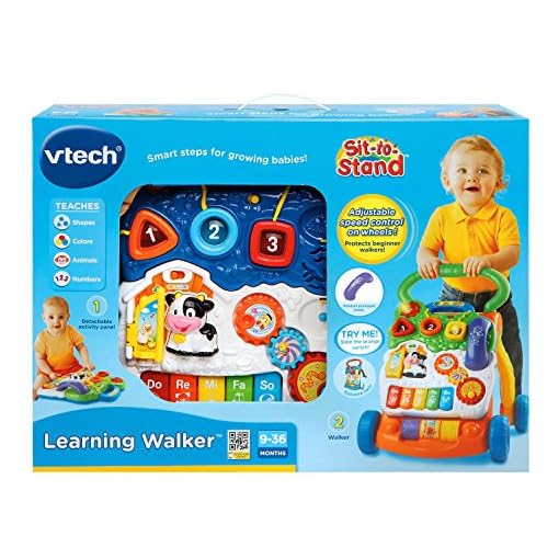 VTech Sit-to-Stand Learning Walker, Blue - Image 7