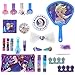 Townley Girl Disney's Frozen Cosmetic Set for Girls, Nail Polish, Lip Gloss, Hair Accessories, Mirror and more