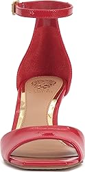 Vince Camuto Women's FEBE Heeled Sandal, Salsa, 11