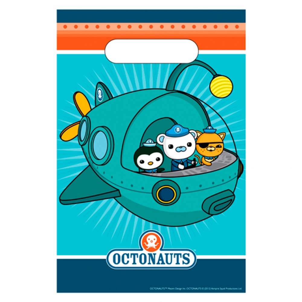 8 Octonauts Party Barnacles Kwazii Peso Plastic Gift Treat Bags Buy Online In India At Desertcart