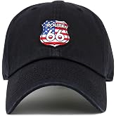 Ride Caps Collection Distressed Baseball Cap Dad Hat Adjustable Unisex