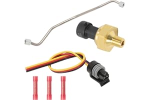 GAOGSIY 1850353C1 Exhaust Back Pressure EBP Tube Sensor Wire Kit Compatible with Excursion F-250 E-350 V8 Powerstroke Replace 1C3Z9D477AA ETB27
