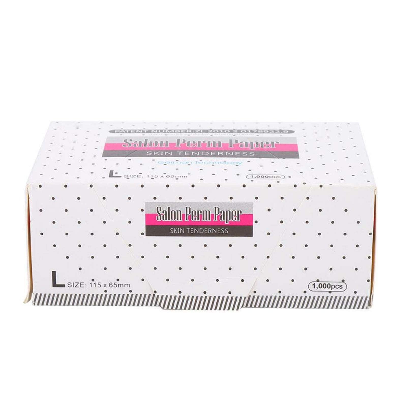 Breathable Hair Perm Paper, Perming Paper, Individual Use Mesh Designs High Temperature for Hair Salon Shop Professional Stylist