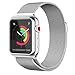 Apple Watch 3 Case 38mm Screen Protector, SIRUIBO Soft Plated TPU Slim All-around Protective Bumper Cover for Apple iWatch Series 3 Series 2 Series 1 Edition Sport Nike+, Silver