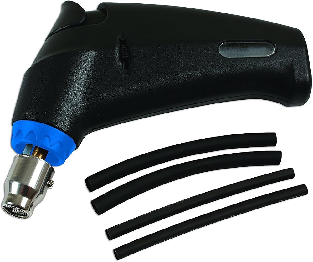Laser 6848 Flameless Hot Air Blower with 55ml Butane and Window