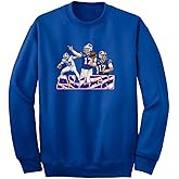 Mountee Apparel Josh Allen Buffalo Collage Crew Neck Sweatshirt