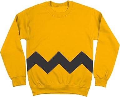 yellow charlie brown hoodie